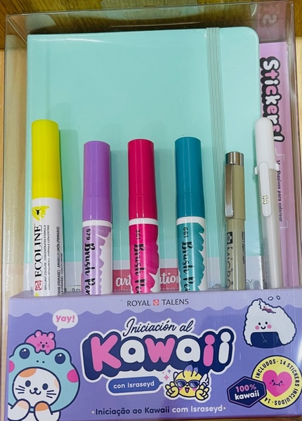 SET INICIACION AL KAWAI BLOC A5+ROTU.ECOLIN-MICRON